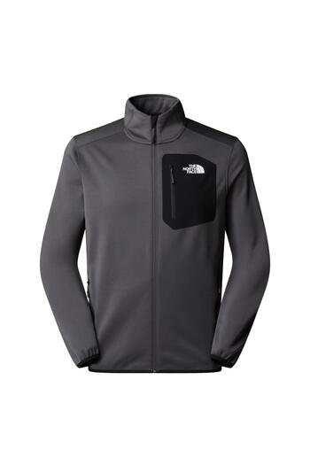 THE NORTH FACE M Crest Fz Men's Jacket Nf0A897Cwuo1 Anthracite-L