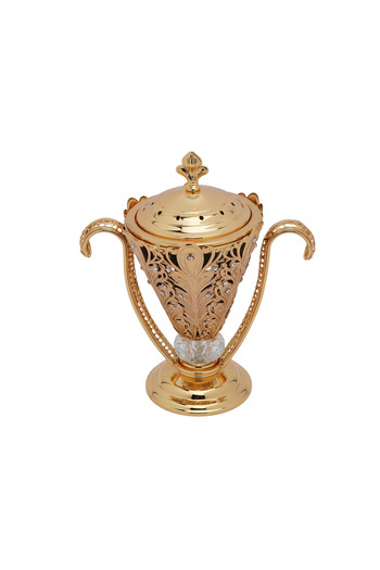 SQUALO Golden incense burner