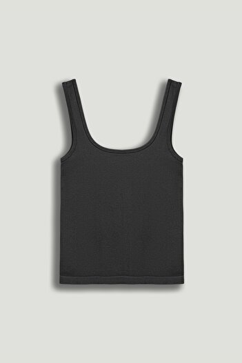 Nocturne Print Detailed Crop Top