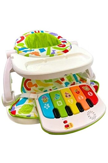 Toybox Kick & Play Baby Seat with Electric Piano - Learning Toy Chair
