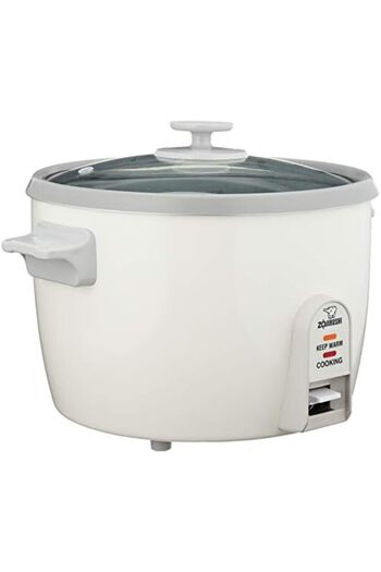 ZOJIRUSHI Electronic Rice Cooker & Steamer-White, NH-SQ 1.8L