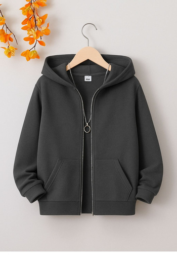 Keywest Children's Unprinted Zippered Cardigan/Jacket