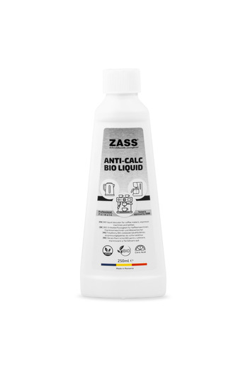 Zass Liquid descaling agent Bio, ZDL 01, For Coffee Makers and Kettle, Anti-limescale, 250 ml