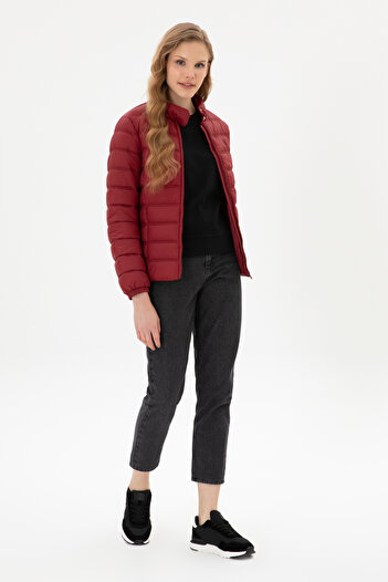 U.S. Polo Assn. Kadın Bordo Mont 50312005-VR014
