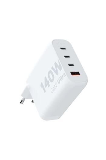 Xtorm Wall Adapter for Laptop, Xtorm, GaN2, XEC140, 140W, USB-C, White