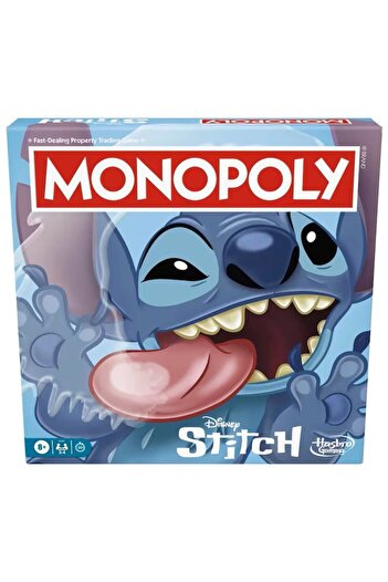 Hasbro Monopoly Junior Stitch ANGMAD Board Game