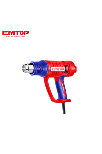 EMTOP EMTOP 2000W Electric Heat Gun – Multi-Purpose Hair Dryer for Repairs, Painting, and Decorating