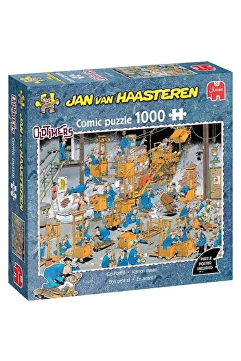 Jumbo Puzzle de 1000 de piese - Jan Van Haasteren - Oldtimers