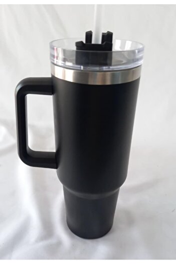 HTH Premium 40 oz vacuum insulated, leak-proof travel mug keeps your drinks hot or cold.