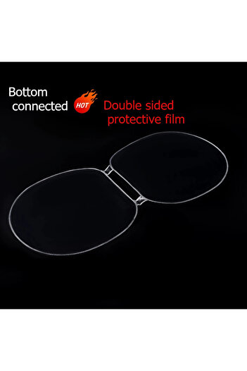 Choice transparent 1PC protective film suitable for table tennis racket bottom connection double-sided prot