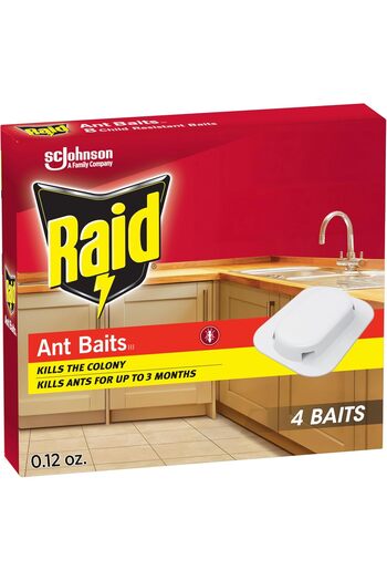 Raid Ant Killer Baits, For Household Use, Kills the Colony, Kills Ants for 3 Months, Child Resistant
