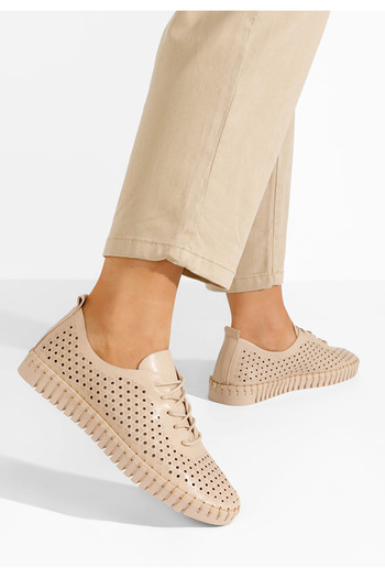 B T Shoes Pantofi casual dama Tonelia V2 kaki