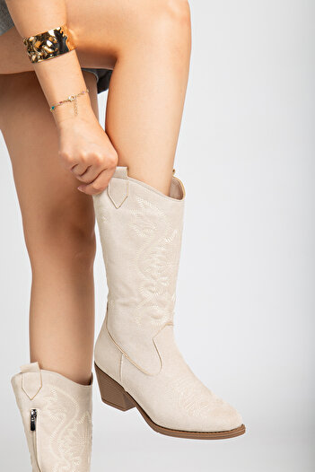 Daxtors Cowboy Cold-Proof Winter Women's Boots