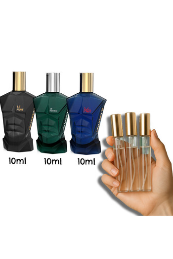 Milestone Grandeur Collection 10ml Le Homme + 10ml LE NUIT + 10ml EXTRA MAN EDP