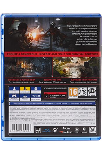 erorex Aliens Fireteam Elite (Ps4) (Ksa Version)