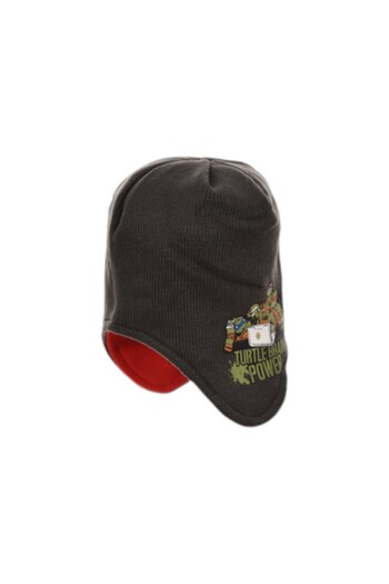 Testoasele Ninja Boys' hat, brown, Teenage Mutant Ninja Turtles