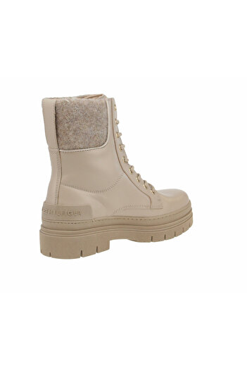 Tommy Hilfiger Stiefeletten für Damen v béžové barvě