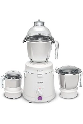 Generic Sujata Dynamix 900 Watts Mixer Grinder | 22000 Rotations Per Min | 90 Minutes Continuous Running | 3