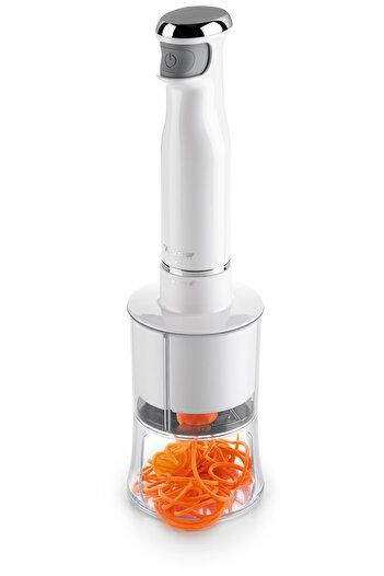 Trisa Blender Chopper Spiralizer 6705.70, 3 slicing discs, Power 600W