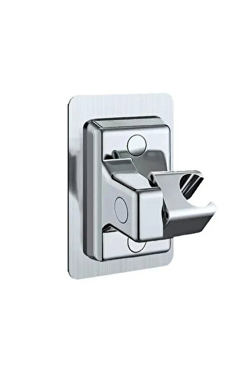 Choice silverA New Bathroom Handheld Shower Holder No Punch Adjustable No Drilling ABS Shower Holder