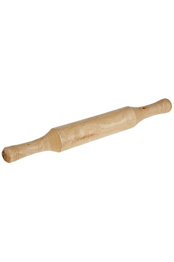 Generic RAJ WOODEN ROLLING PIN, WOODEN, 35.5 CM, WPB00M, Chakla Belan, Roti Roller, Chapati Maker, Roti Mak