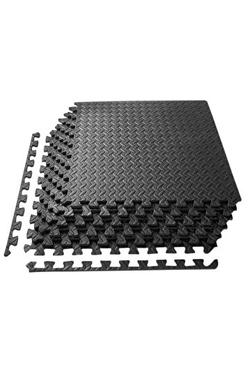 Toybox Toy Box Puzzle Exercise Mat Interlocking EVA Soft Foam Floor Mat with Border Kids Floor Padding for