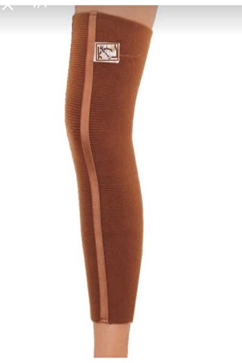 S&D ÇARŞİ Oversized Men's Long Camel Hair Wool Knee Pads Corset Warm 1 Pair