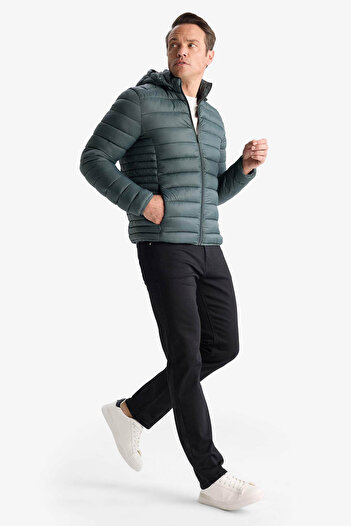 DeFacto Green Men's Coat N4661Az/Gn1019