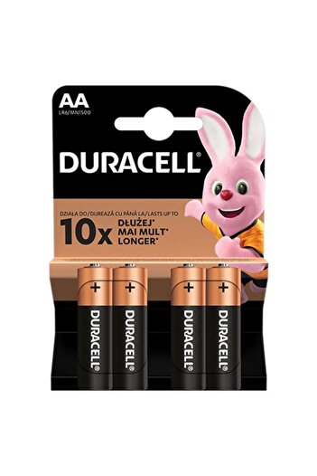 Duracell BATERIE ALCALINA LR06 BLISTER 4 BUC