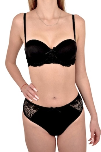 LUAN Women's classic panties, Black