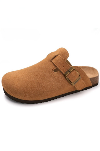 Dilesa Taba Premium Suede Slippers