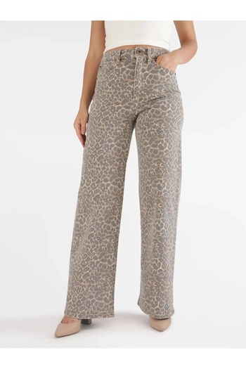 Guess W5Ya1Awhfp2 Wide Leg Women's Trousers