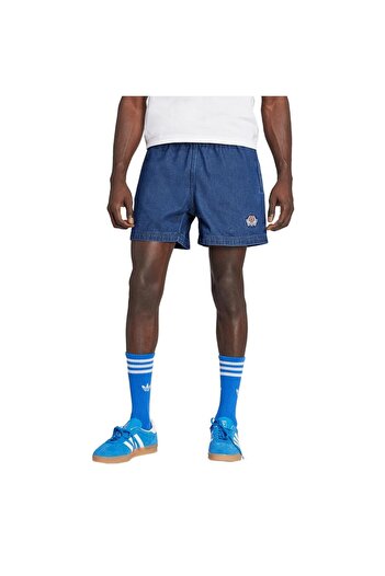 adidas Men's Blue Shorts Graphic Reg Sho Jx8169