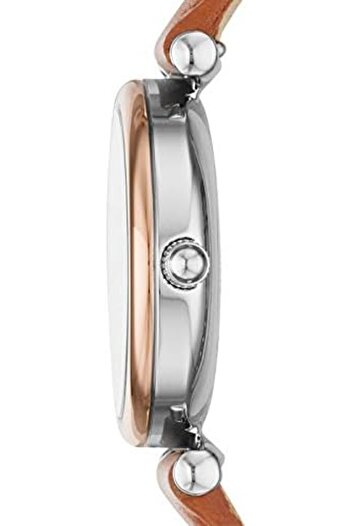 Fossil Womens Quartz Watch, Analog Display and Leather Strap ES4701