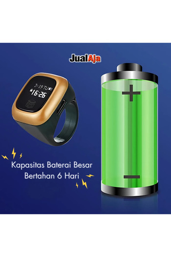 İslamiyat Smart Digital Ring for Prayer Beads with Bluetooth and Vibration Reminder