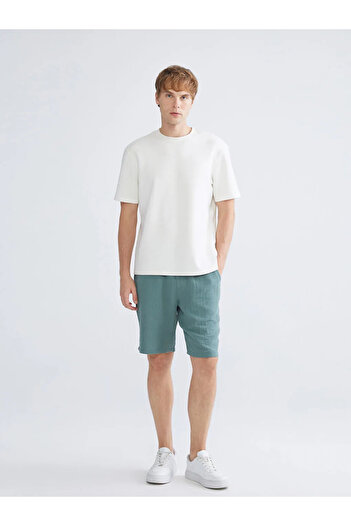 LC Waikiki Lcw visionpetrol standard fit muslin boy's shorts