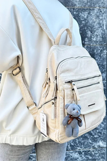 Just Polo Women's Imported Washable Backpack with Adjustable Straps