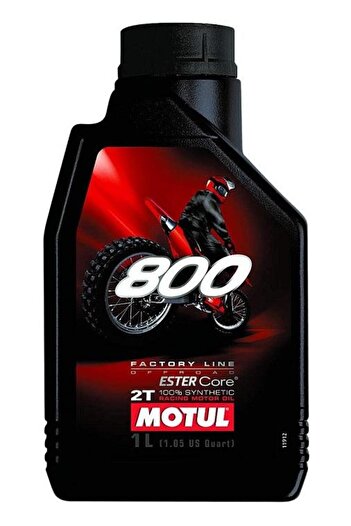 Motul Synthetic engine oil 2T 800 Factory Line Off Road 104038, 1 liter