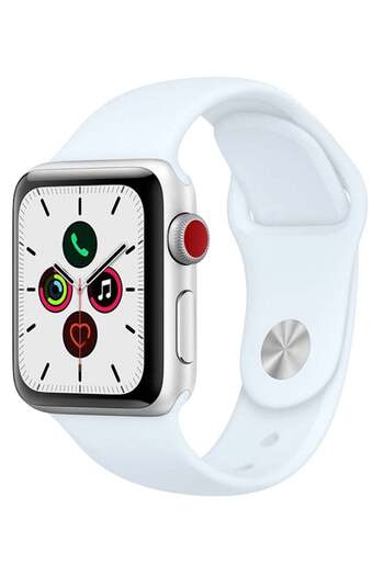 Perfii Replacement Band For Apple iWatch Series 5/4/3/2/1 42-44mm White