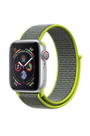 Promate Premium Nylon Weave Mesh Band with Dense Loop and Adjustable Wrist Strap For Apple Watch Ser