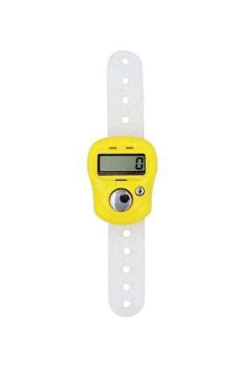 XbotMax Electronic Digital Knitting Tally Counter Yellow/White