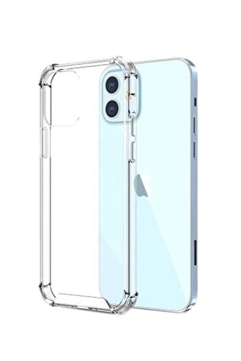 Generic Anti Burst Shockproof Corner TPU Case For Apple iPhone 12 Mini Clear