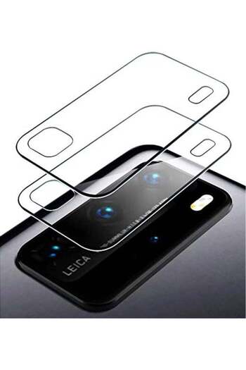 Naisu Double Layer Camera Lens Screen Protector For Huawei P40 Pro Clear