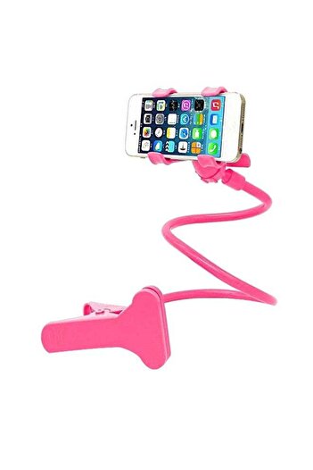 Generic Flexible Mobile Mount Holder Pink