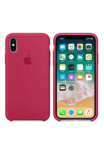 Generic Protective Case Cover For Apple iPhone X Red