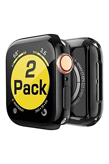 Generic 2-Pack Compatible with For Apple Watch Screen Protector 44mm Series 5 Series 4