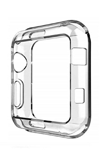 Generic Protective Case Cover For Apple Watch 38mm Clear