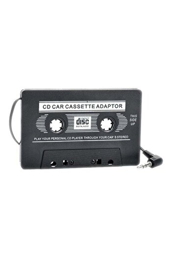 Generic Auto Transmitter Cassette Tape Adapter for MP3/CD/DVD Player