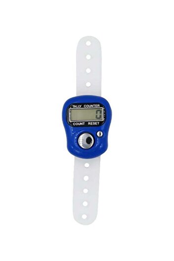XbotMax Electronic Digital Knitting Tally Counter Dark Blue/White