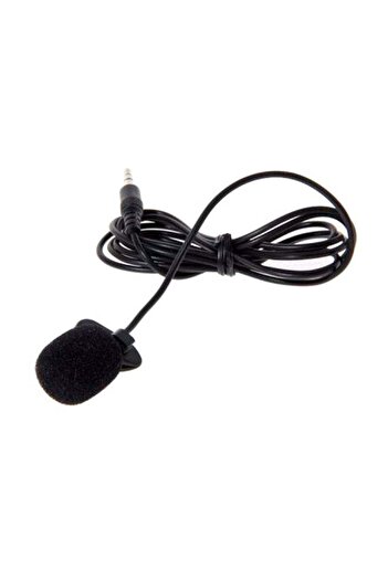 Generic Tie Lapel Clip Microphone UT039 Black